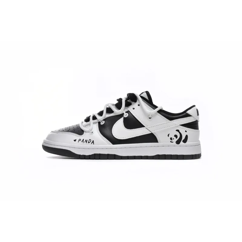 Nike Dunk Low Sail Panda SplCing DD1391-100