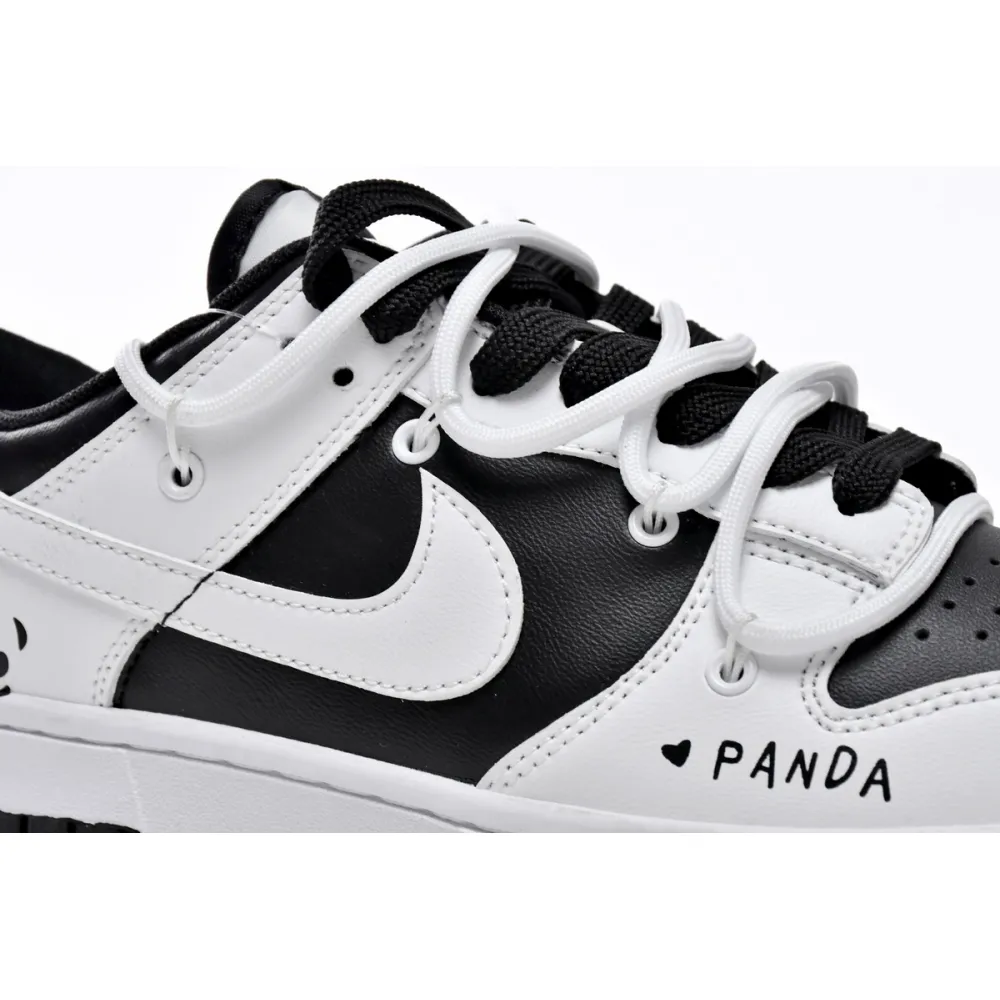 Nike Dunk Low Sail Panda SplCing DD1391-100