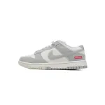 Nike Dunk Low White Core Velvet Hook FC1688-143