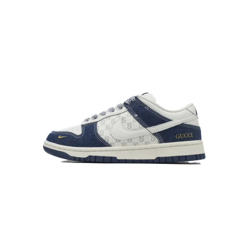 Nike Dunk Low White Cowboy Blue FC1688-141