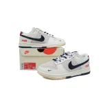 Nike Dunk Low White Gray Blue Hook FC1688-142
