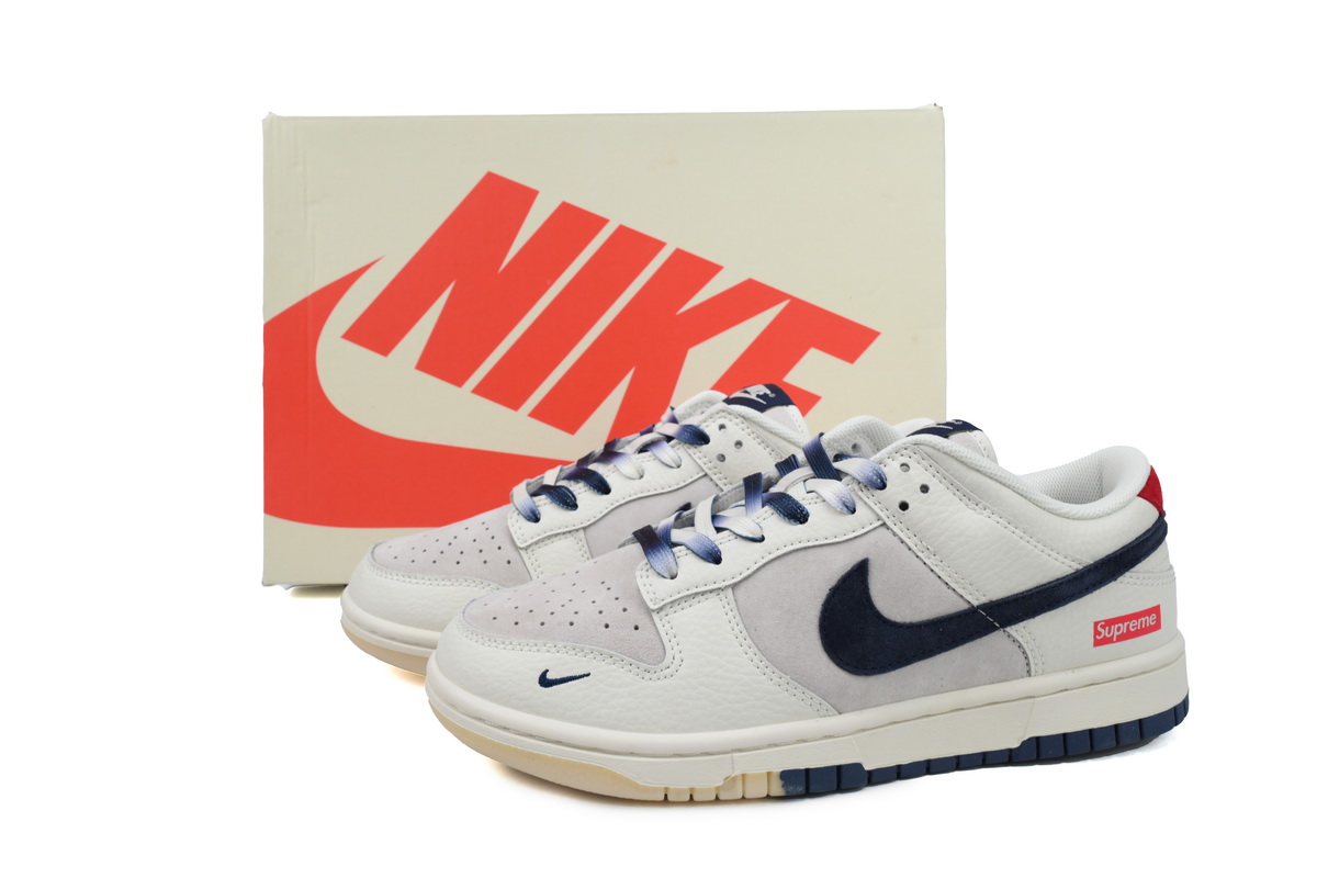 Nike Dunk Low White Gray Blue Hook FC1688-142