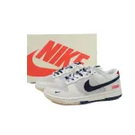 Nike Dunk Low White Gray Blue Hook FC1688-142