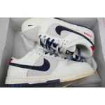 Nike Dunk Low White Gray Blue Hook FC1688-142