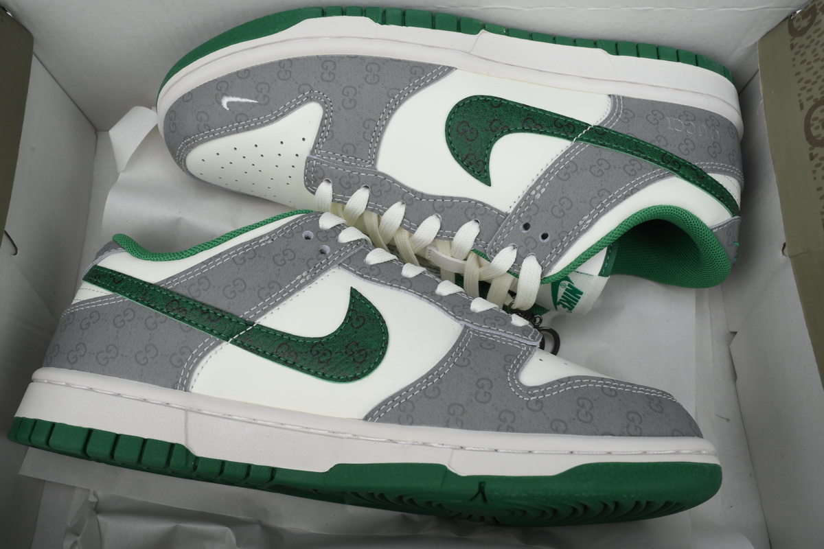 Nike Dunk Low White Gray Green SF1588-134