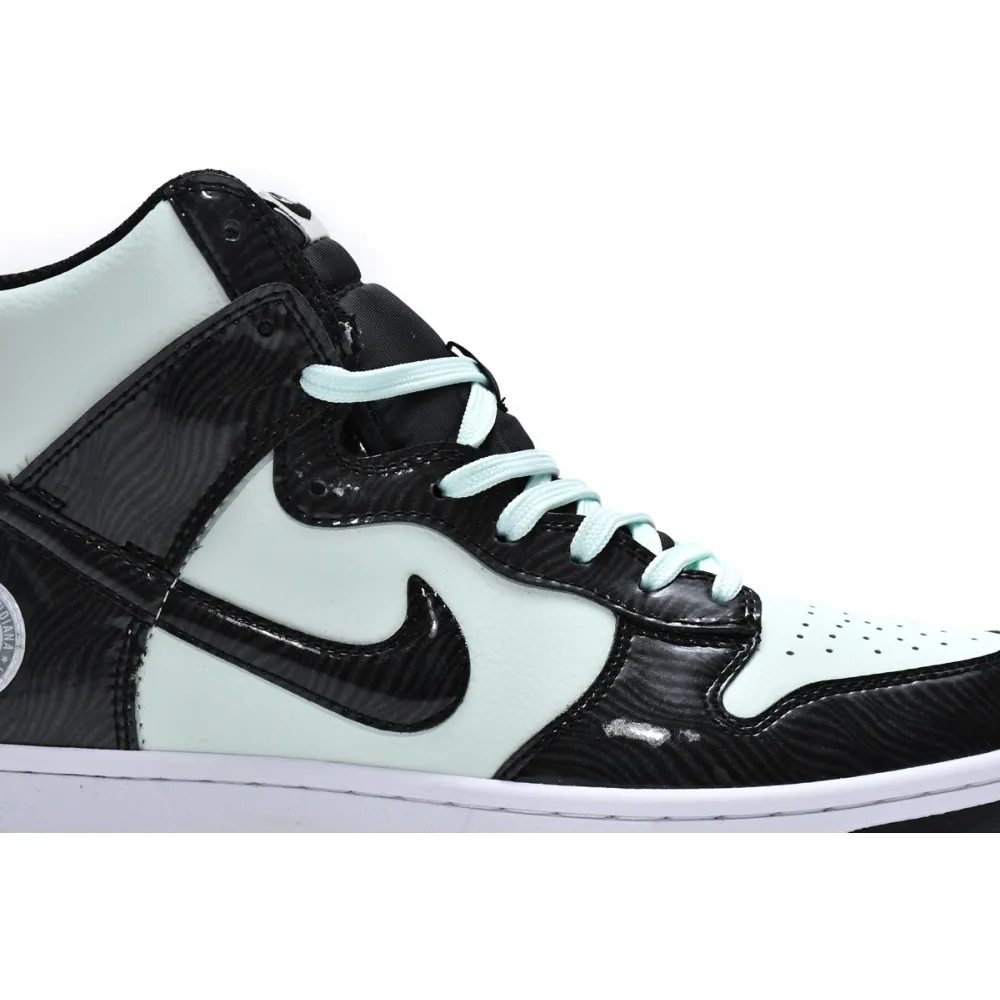 Nike SB Dunk High PRM Mint Gold Star DD1398-300