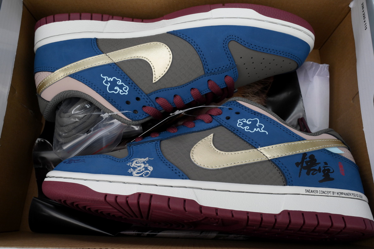 Nike SB Dunk Low Black Mythical Wukong 1503-151