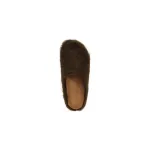 Marni Long-Hair Calfskin Fussbett Sabot Brown SBMS004601P412200M37