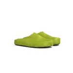 Marni Long-Hair Calfskin Fussbett Sabot Green SBMR000600P412200V07