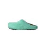 Marni Long-Hair Calfskin Fussbett Sabot Green SBMR000600P412200V38