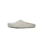 Marni Long-Hair Calfskin Fussbett Sabot Grey SBMR000600P412200N15