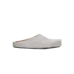 Marni Long-Hair Calfskin Fussbett Sabot Grey SBMR000600P412200N15
