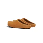 Marni Long-Hair Calfskin Fussbett Sabot Orange SBMR000600P412200R09
