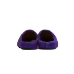 Marni Long-Hair Calfskin Fussbett Sabot Purple SBMR000600P623600C74