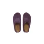 Marni Long-Hair Calfskin Fussbett Sabot Purple SBMS004601P412200C68