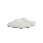Marni Long-Hair Calfskin Fussbett Sabot White SBMR000600P412200W02