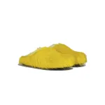 Marni Long-Hair Calfskin Fussbett Sabot Yellow SBMR000600P4122Z0565