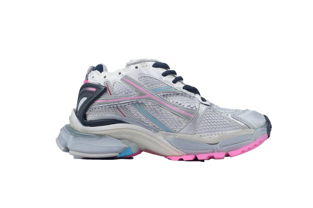 Balenciaga Runner Sneaker Grey White Black 772767 W3RNY 0322
