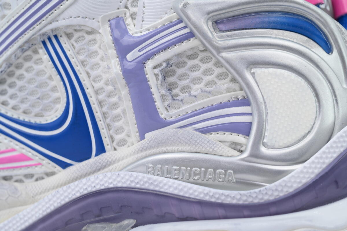 Balenciaga Runner Sneaker Purple Blue Powder 772767 W3RNY 6120