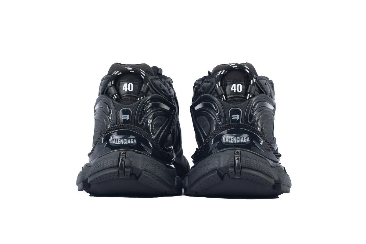 Under Armour x Balenciaga Runner Sneaker 'Black' 813793 WRUCU 1000