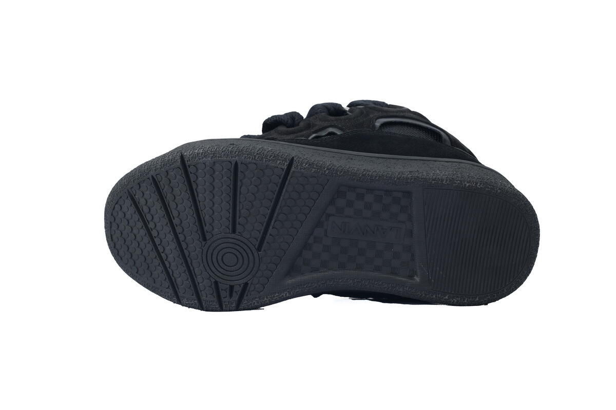  Lanvin Leather Curb Triple Black FMSKRK11GRIPA23 1010