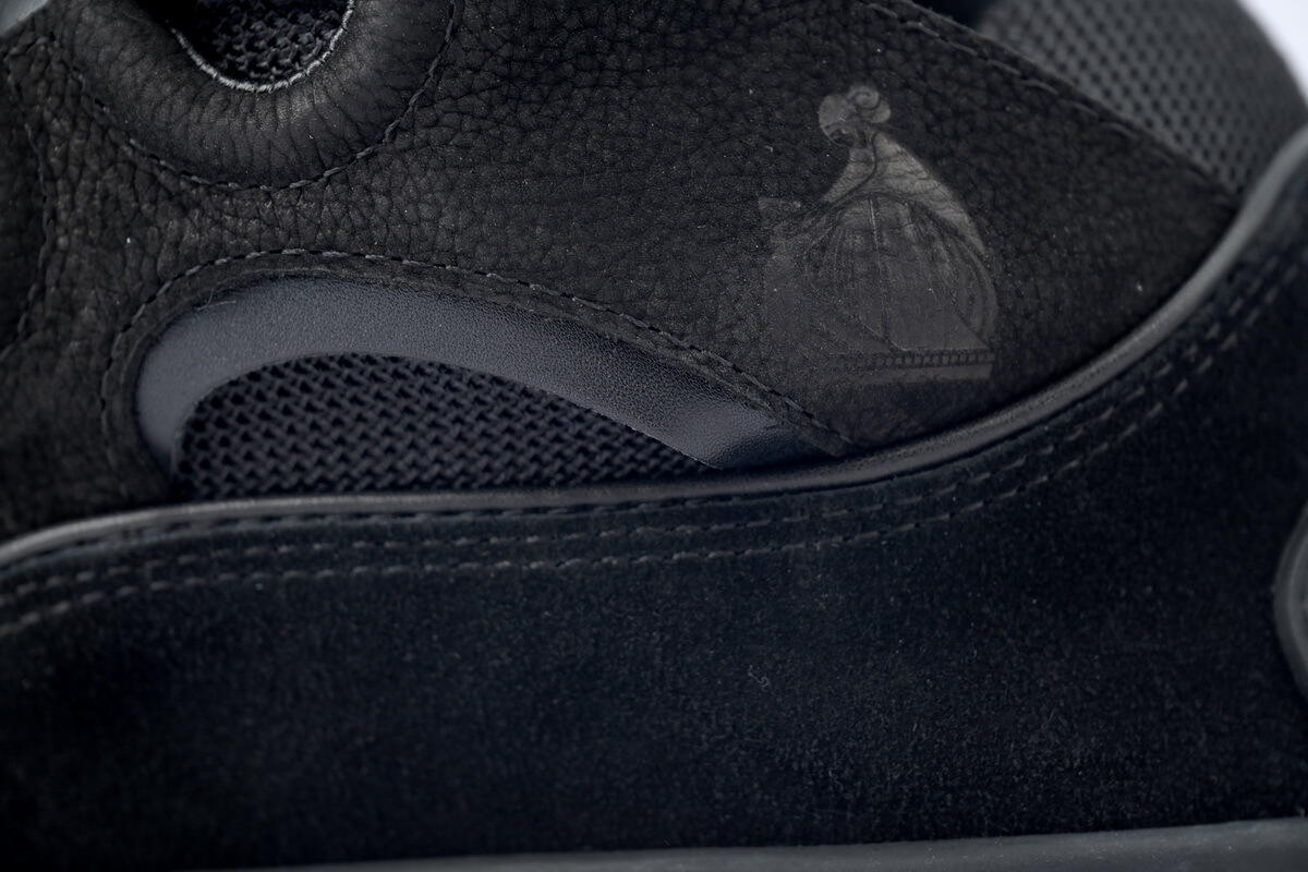  Lanvin Leather Curb Triple Black FMSKRK11GRIPA23 1010