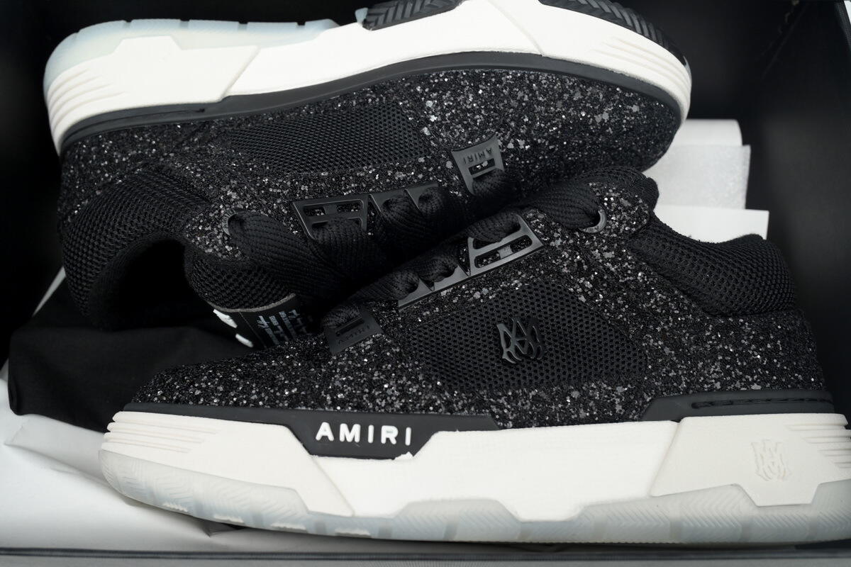 Amiri MA-1 'Black Glittered' PS24MFS019 001