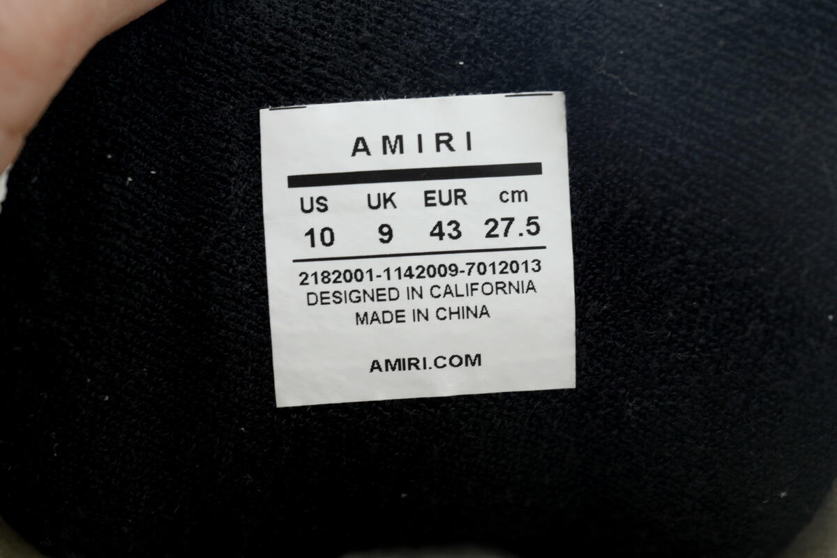 AMIRI MA-1 Black Alabaster  AMFOSR1097-087