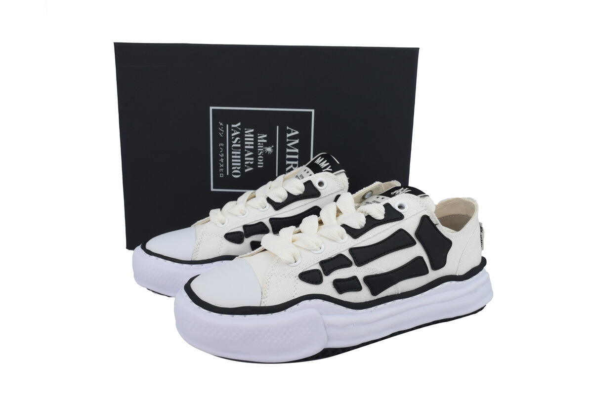 AMIRI MMY Bones x Maison MIHARA YASUHIRO Alabaster AMFOSR1076-271