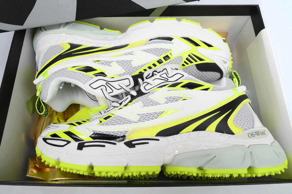 OFF-WHITE Fluorescent Green OMIA295F24 FAB00 10011