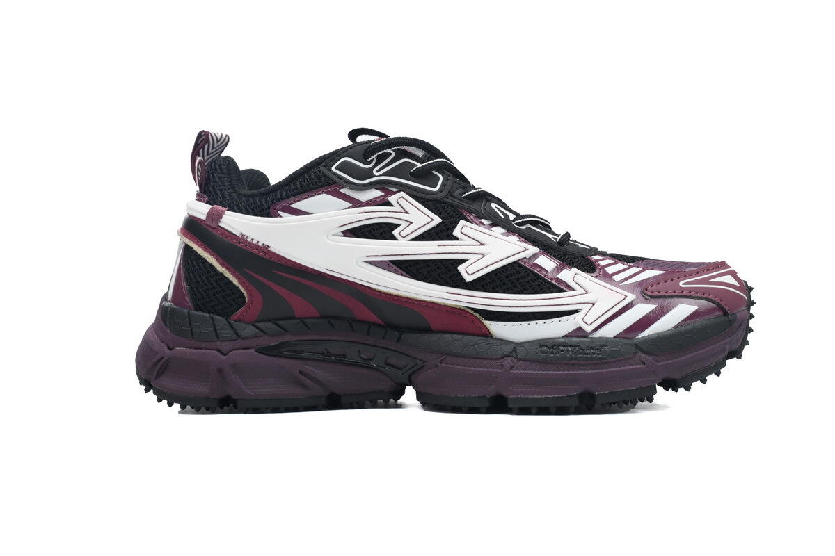 OFF-WHITE Black Purple Red  OMIA295F24 FAB00 10012