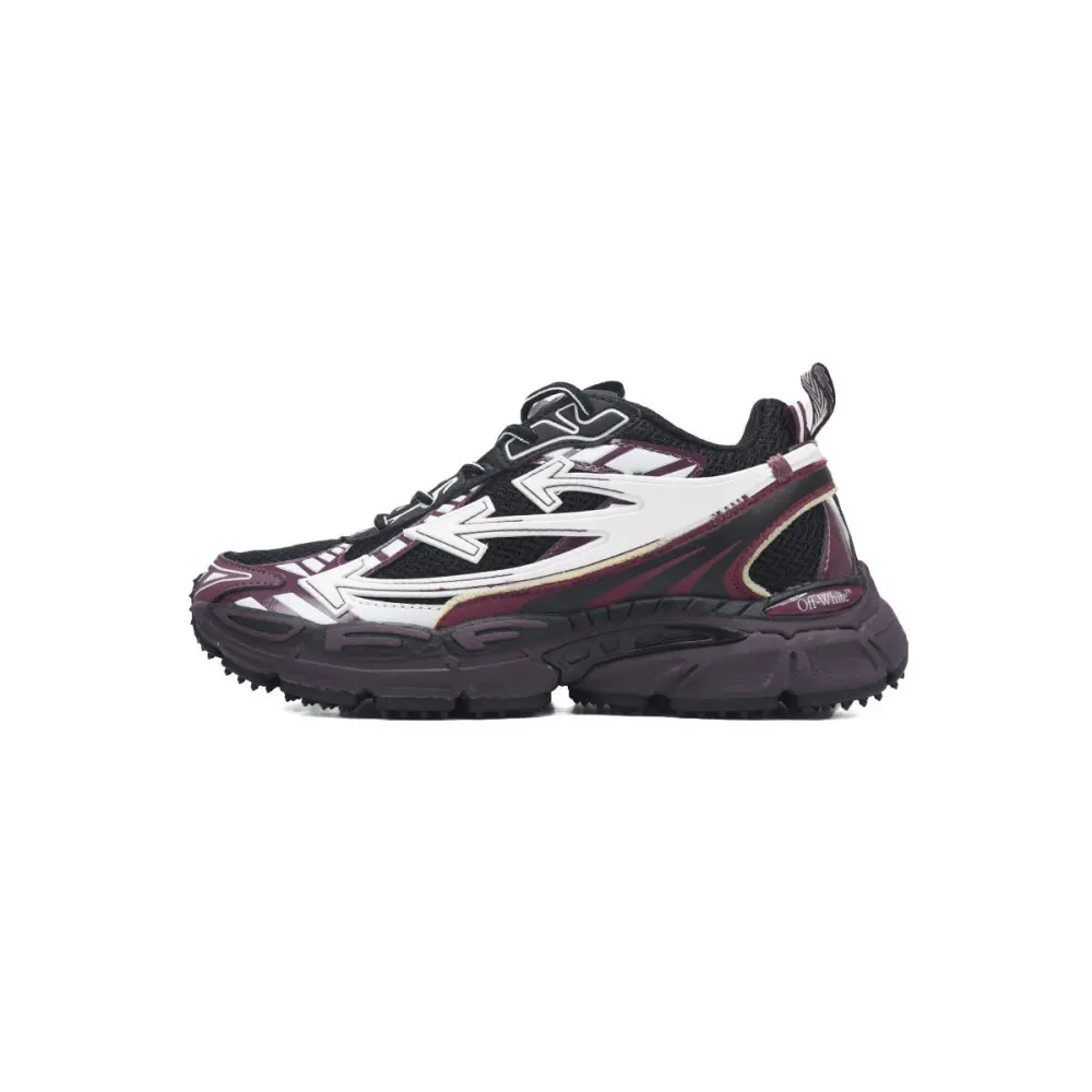 OFF-WHITE Black Purple Red  OMIA295F24 FAB00 10012