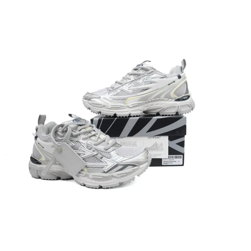OFF-WHITE Military White Gray OMIA295F24 FAB00 10606