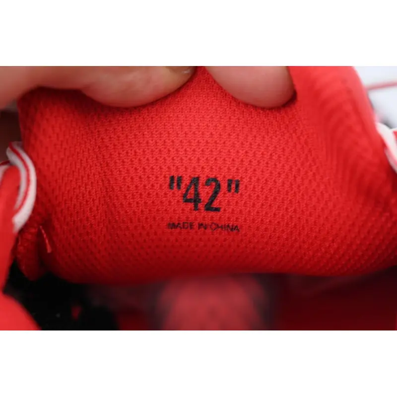 OFF-WHITE Out Of Black Red OMIA295V24 FAB00 11025