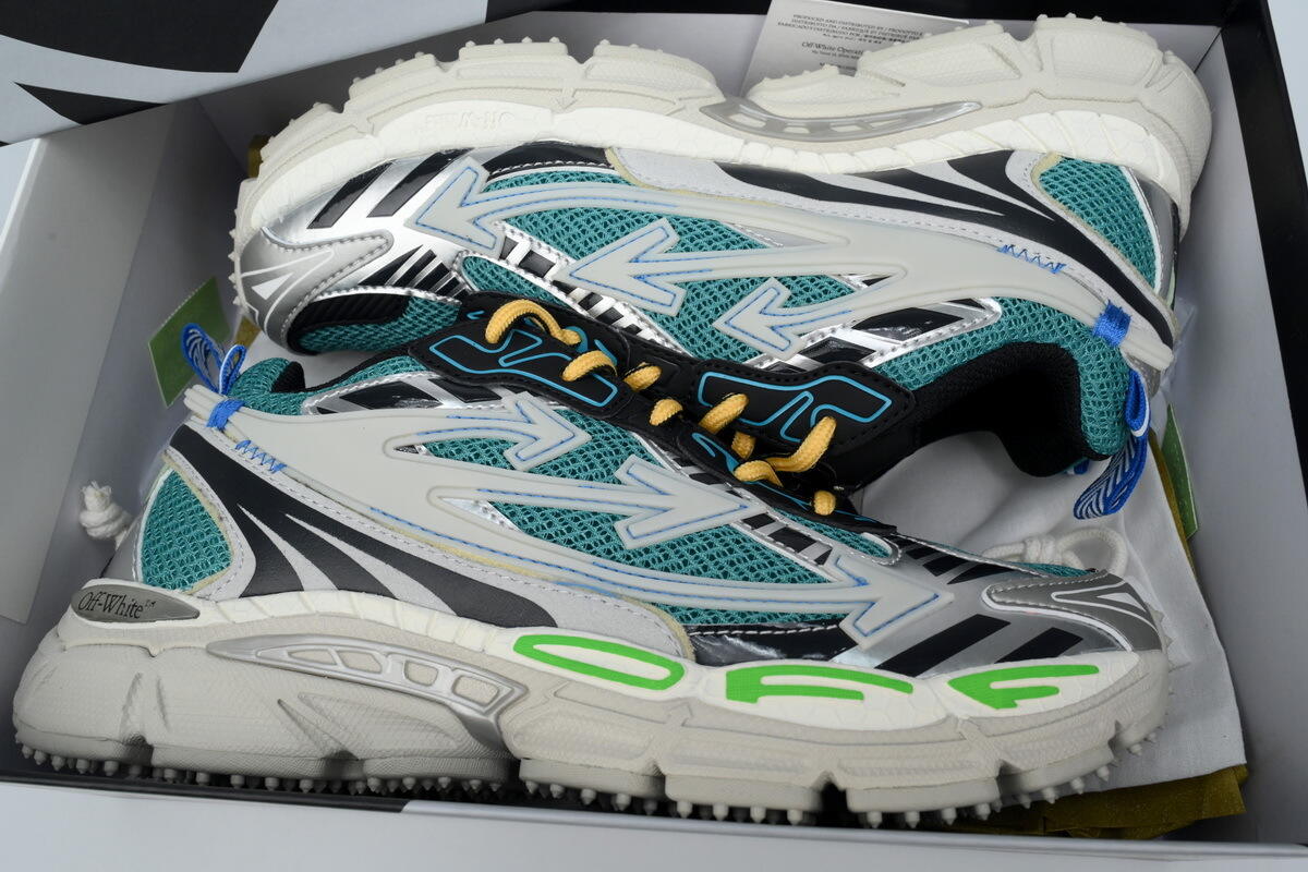 OFF-WHITE Out Of Blue Green OIIA295F24 FAB00 10008