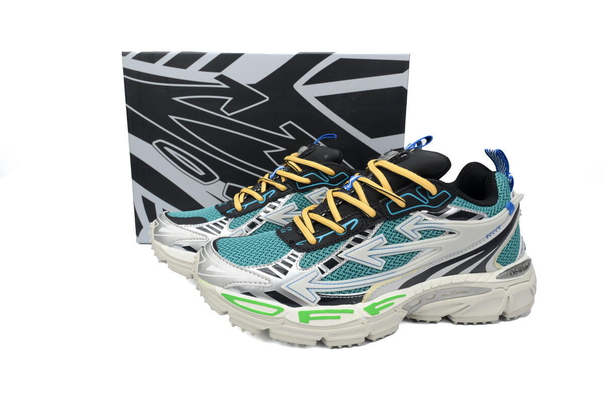 OFF-WHITE Out Of Blue Green OIIA295F24 FAB00 10008