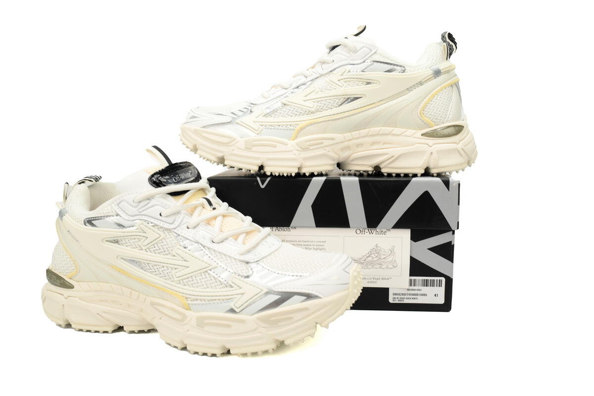 OFF-WHITE Out Of Blue White OIIA295F24 FAB00 10005