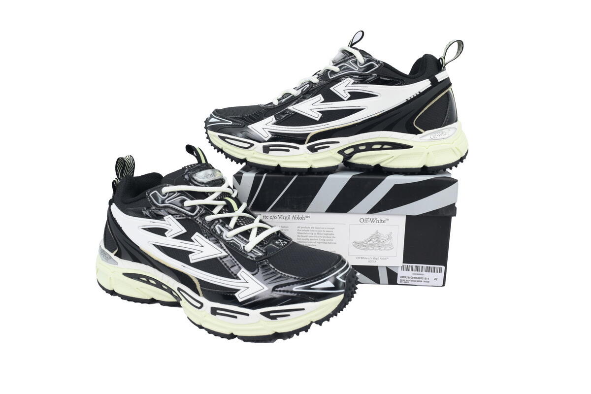 OFF-WHITE Out Of Grass Green Black OMIA295C99 FAB002 1014