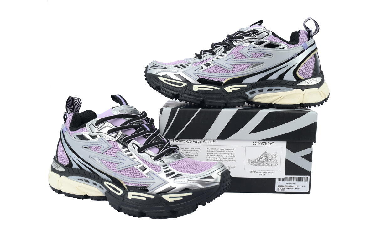 OFF-WHITE Out Of Pink Purple OWIA289S25 FAB00 1723F