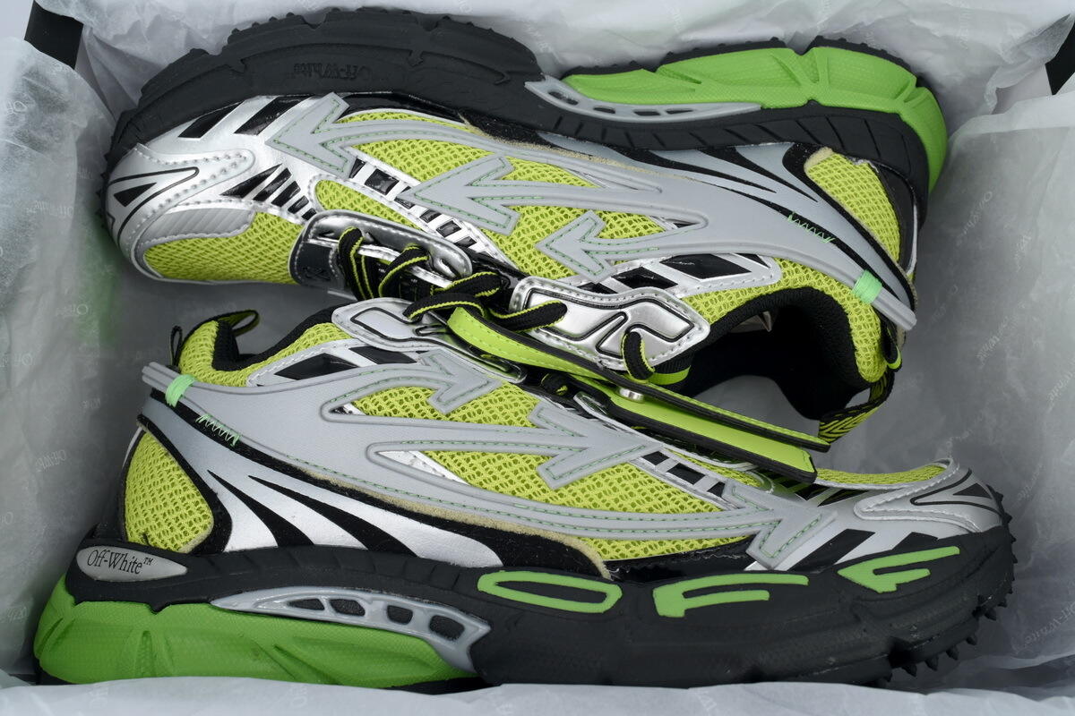 OFF-WHITE Out Of Yellow-Green OMIA295S25 FAB00 17270