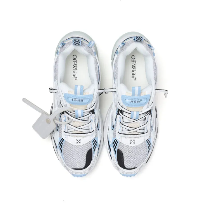 OFF-WHITE White Blue OMA295C99 FAB00 10140