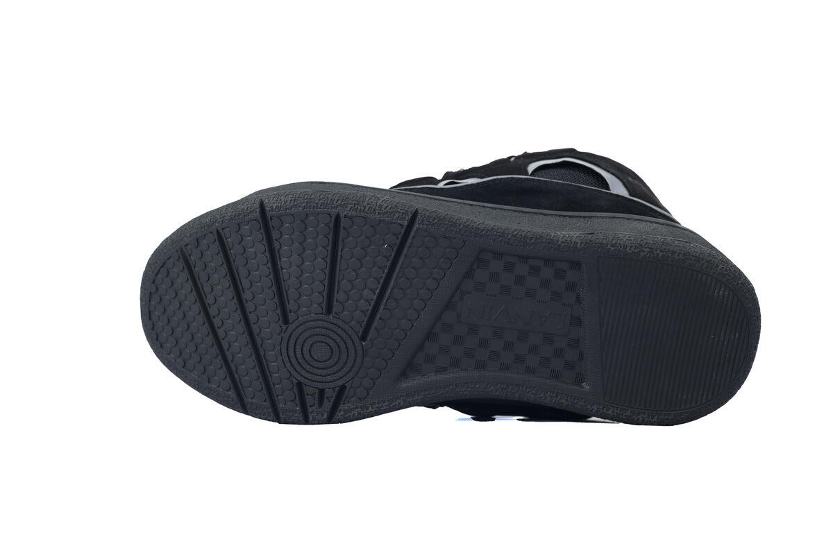 Lanvin Curb Sneaker Black Grey  FM-SKRK11-REFL-P2210