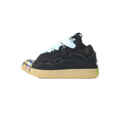 Lanvin Leather Curb Gallery Dept. Black Multi  FM-SKRK11-DRGD-P2210S1 01