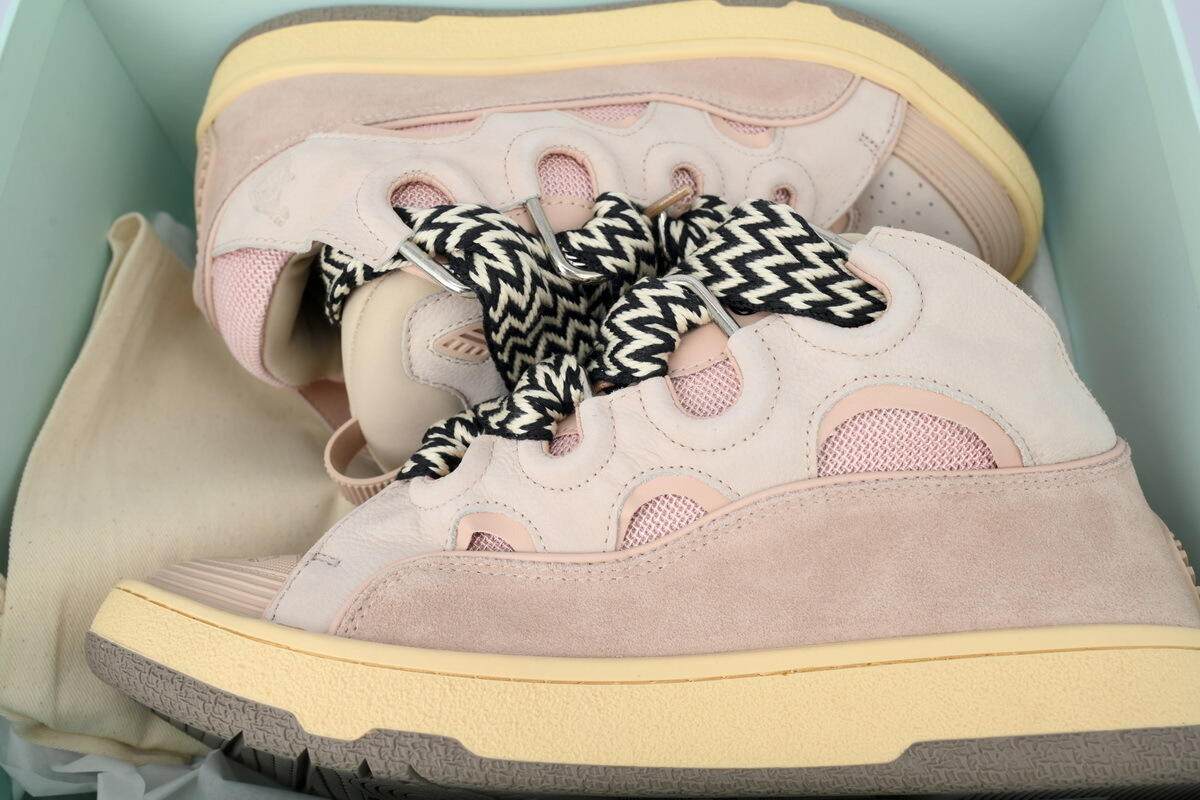 Lanvin Leather Curb Pink FM-SKRK11-DRAG-A2051 