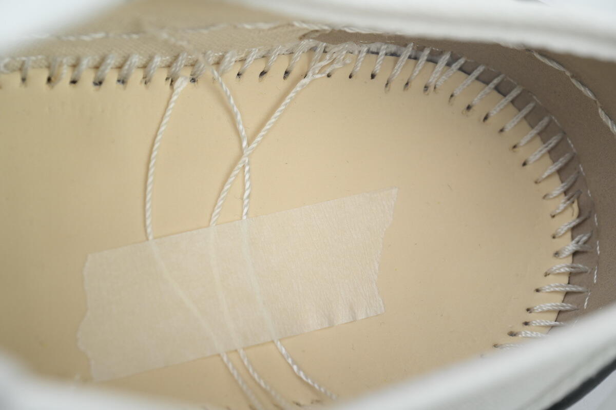 Maison Mihara Yasuhiro Baker OG Sole Sagara Embroidery Low 'White' A08FW725 WHT