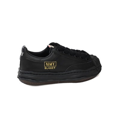 Maison Mihara Yasuhiro Blakey Puffer OG Sole Leather Low 'Black' A12FW723 BLK 02