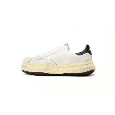 Maison Mihara Yasuhiro Blakey Vintage Sole Canvas Low White A09FW732 WHITE 01