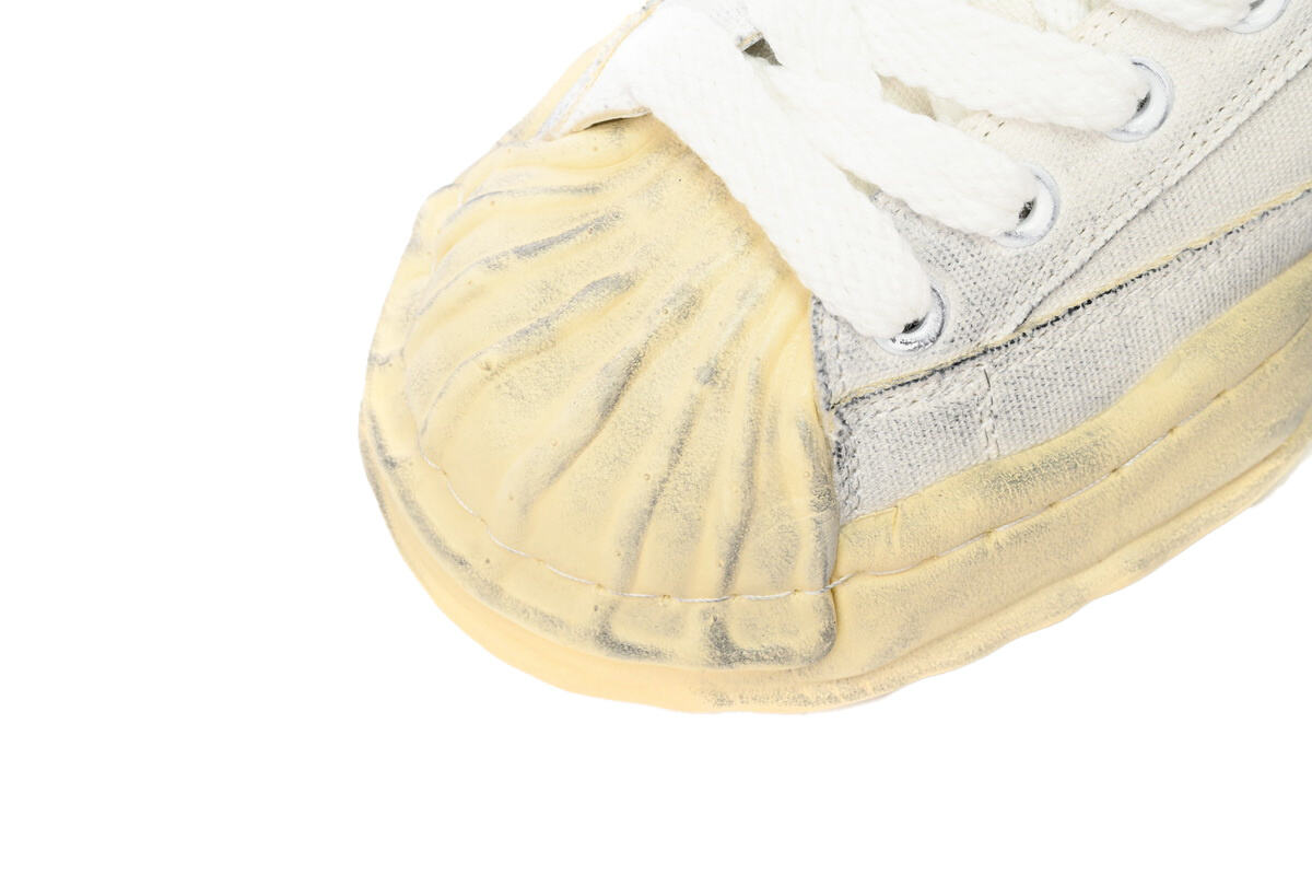 Maison Mihara Yasuhiro Blakey Vintage Sole Canvas Low White A09FW732 WHITE