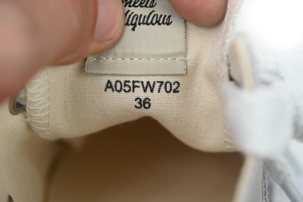 Maison Mihara Yasuhiro Hank OG Sole Canvas Low 'Grey' A05FW702 GRY