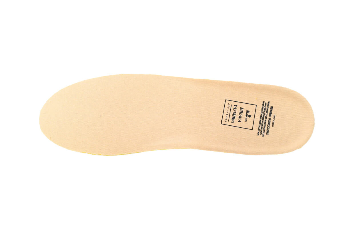 Maison Mihara Yasuhiro Hank Vintage Sole Canvas Low Black A09FW734-Black